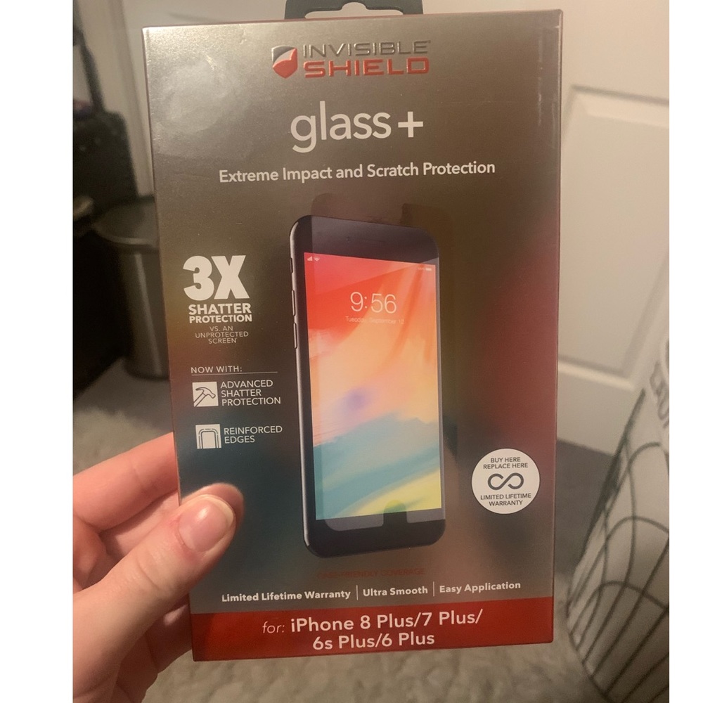 Invisible shield glass screen protector